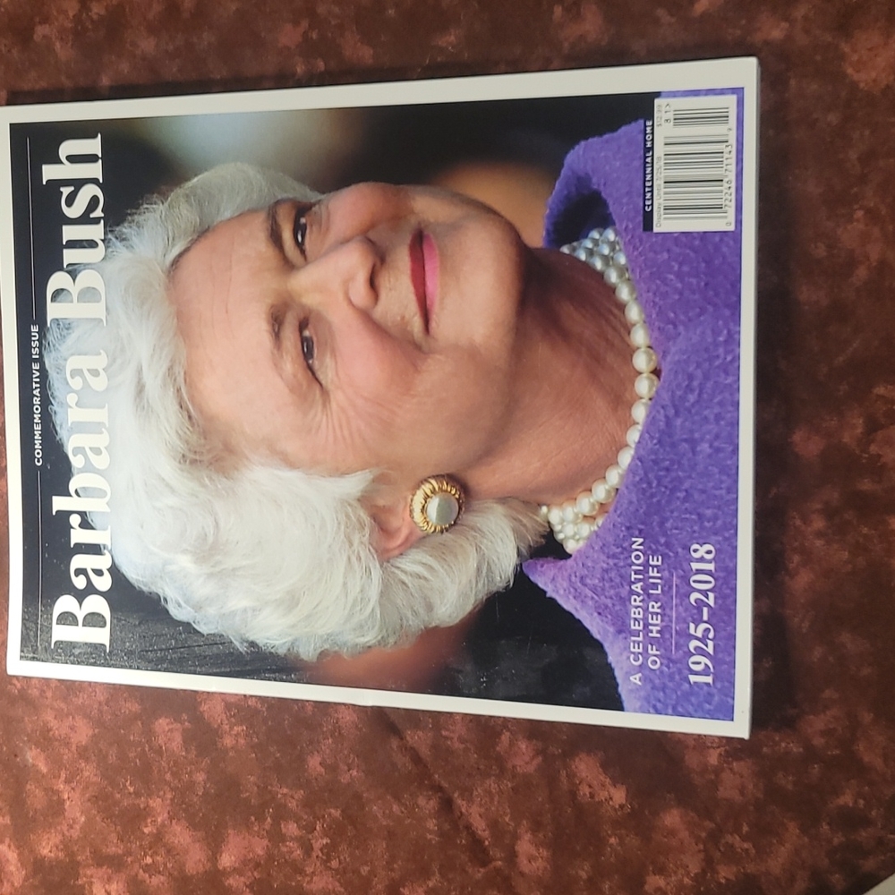 Barbara Bush. Commemorative magazine. /BUNDLE